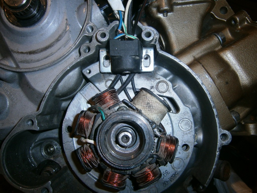 Stator z impulsatorem